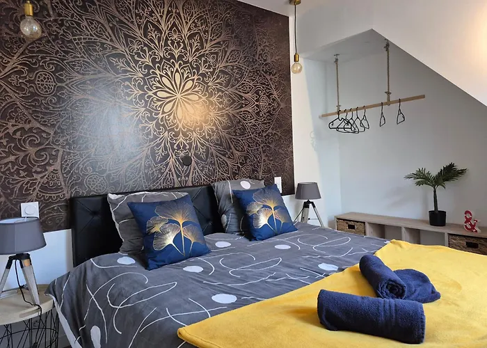Les Volets Bleus - Deux Appartements Et Un Studio, Jardin